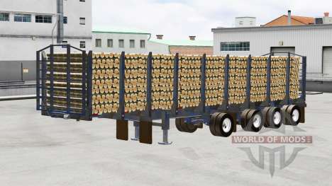 Un camión semi-remolque Manac para American Truck Simulator
