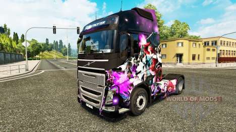 La piel de League of Legends en un camión Volvo para Euro Truck Simulator 2