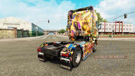 El Graffiti de la piel para Scania camión para Euro Truck Simulator 2