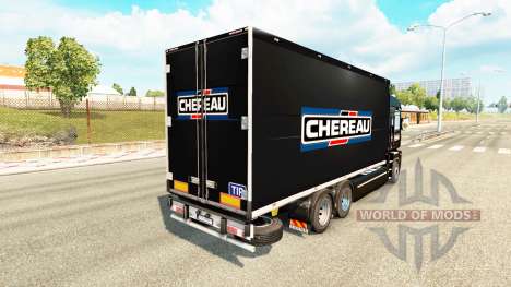 La piel Chereau para tractor Renault Magnum tánd para Euro Truck Simulator 2