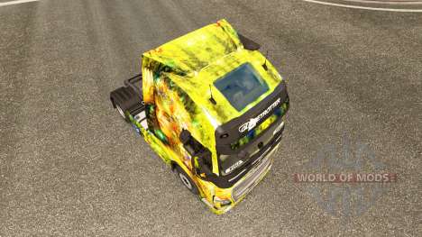 De la Muchacha de flor de la piel para camiones  para Euro Truck Simulator 2