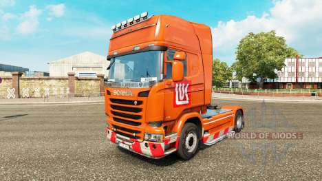 LUKOIL piel para Scania camión para Euro Truck Simulator 2