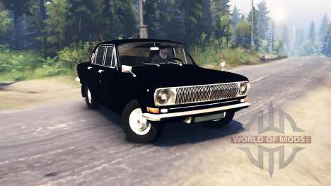 GAZ-24 Volga Servicio para Spin Tires