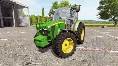 John Deere 5105M v3.0 para Farming Simulator 2017
