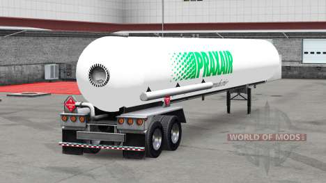 El semirremolque tanque de v1.5 para American Truck Simulator