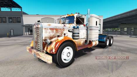 La piel Oxidada tractor en Kenworth 521 para American Truck Simulator