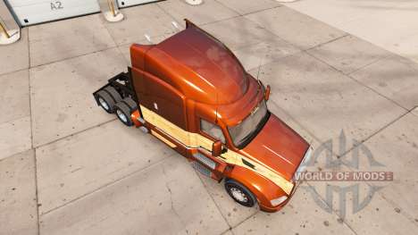 Vintage de Madera de la piel para el camión Pete para American Truck Simulator