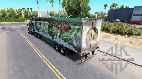 Una colección de 3D pieles en el remolque para American Truck Simulator