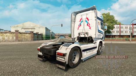 Hovotrans de la piel para el camión Scania para Euro Truck Simulator 2