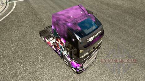 La piel de League of Legends en un camión Volvo para Euro Truck Simulator 2