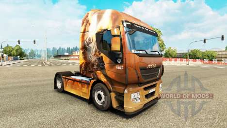 La piel de la Fantasía de los Caballeros en el c para Euro Truck Simulator 2