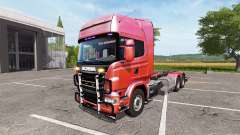 Scania R730 hooklift v1.0.0.1 para Farming Simulator 2017