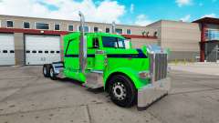 Sueño esmeralda de la piel para el camión Peterbilt 389 para American Truck Simulator