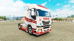 La piel de Luis López en el camión Iveco para Euro Truck Simulator 2