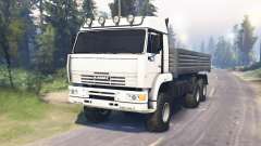 KamAZ 52114 para Spin Tires