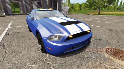 Ford Mustang GT road rage light addon para Farming Simulator 2017