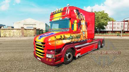 Beau piel para camión Scania T para Euro Truck Simulator 2
