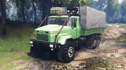 KrAZ-63221 v3.0 para Spin Tires