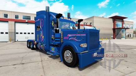 La piel de Excelencia para el camión Peterbilt 389 para American Truck Simulator