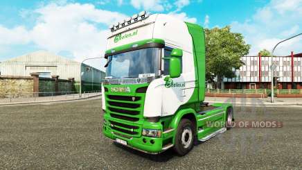 La piel Beelen.nl para tractor Scania para Euro Truck Simulator 2