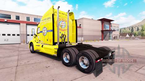 La piel de Los Pollos Hermanos camión Peterbilt  para American Truck Simulator