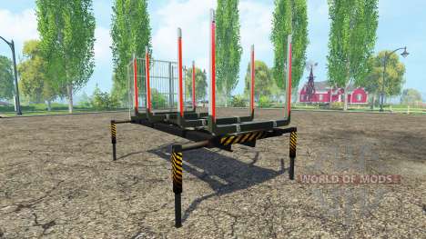 Cuerpo-Fliegl madera para Farming Simulator 2015