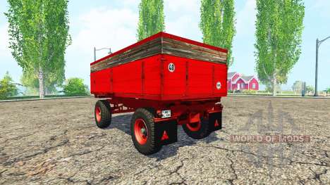 El remolque de camión de la v1.2 para Farming Simulator 2015