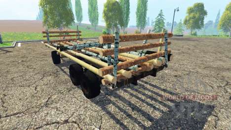 La plataforma del remolque para Farming Simulator 2015