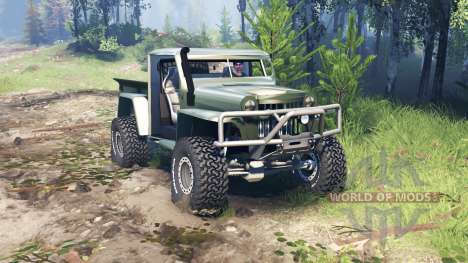 Willys Pickup Crawler 1960 v1.8.5 para Spin Tires