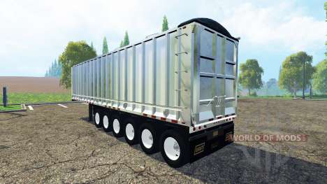 Los seis ejes camión semi-remolque v2.0 para Farming Simulator 2015