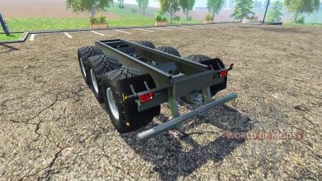 Krampe remolque chasis para Farming Simulator 2015