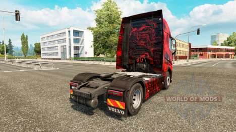 Demonio Cráneo de la piel para camiones Volvo para Euro Truck Simulator 2