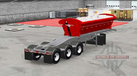 Volquete semirremolque Midland TW3500 para American Truck Simulator