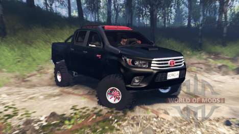 Toyota Hilux Double Cab 2016 v3.0 para Spin Tires