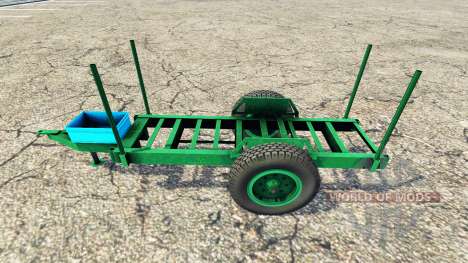 Rústico de madera remolque para Farming Simulator 2015