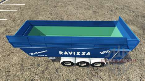 Ravizza Millenium 7200 multicolor para Farming Simulator 2015