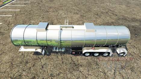 Semitrailer tanque para Farming Simulator 2015