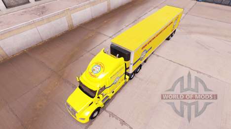 La piel de Los Pollos Hermanos camión Peterbilt  para American Truck Simulator
