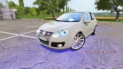 Volkswagen Golf GTI (Typ 1K) Unmarked Police para Farming Simulator 2017