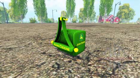 El contrapeso de John Deere v1.2 para Farming Simulator 2015