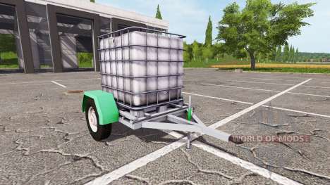 El remolque con tanque de agua para Farming Simulator 2017