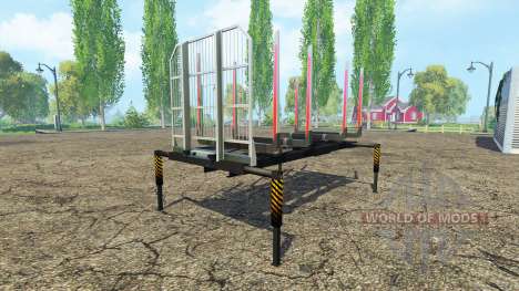 Cuerpo-Fliegl madera para Farming Simulator 2015