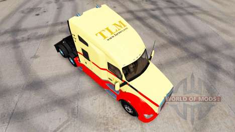 La piel en TLM tractor Kenworth T680 para American Truck Simulator