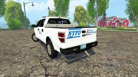 Ford F-150 NYPD para Farming Simulator 2015