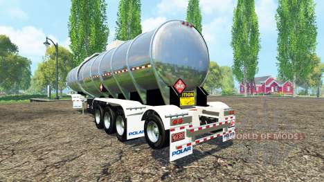 Semitrailer tanque para Farming Simulator 2015