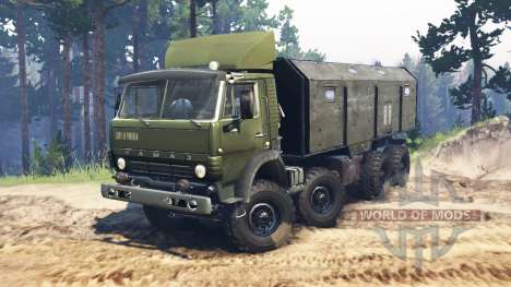 KamAZ 6350 Mustang para Spin Tires