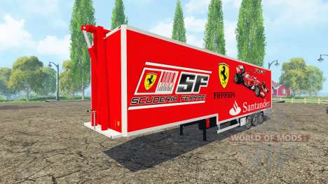 Semi-Piloto De La Scuderia Ferrari para Farming Simulator 2015