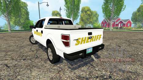 Ford F-150 Sheriff para Farming Simulator 2015