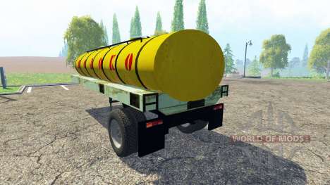 El semirremolque tanque de Leche para Farming Simulator 2015