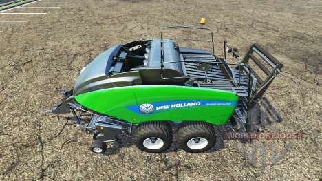 New Holland BigBaler 1290 gras bale para Farming Simulator 2015